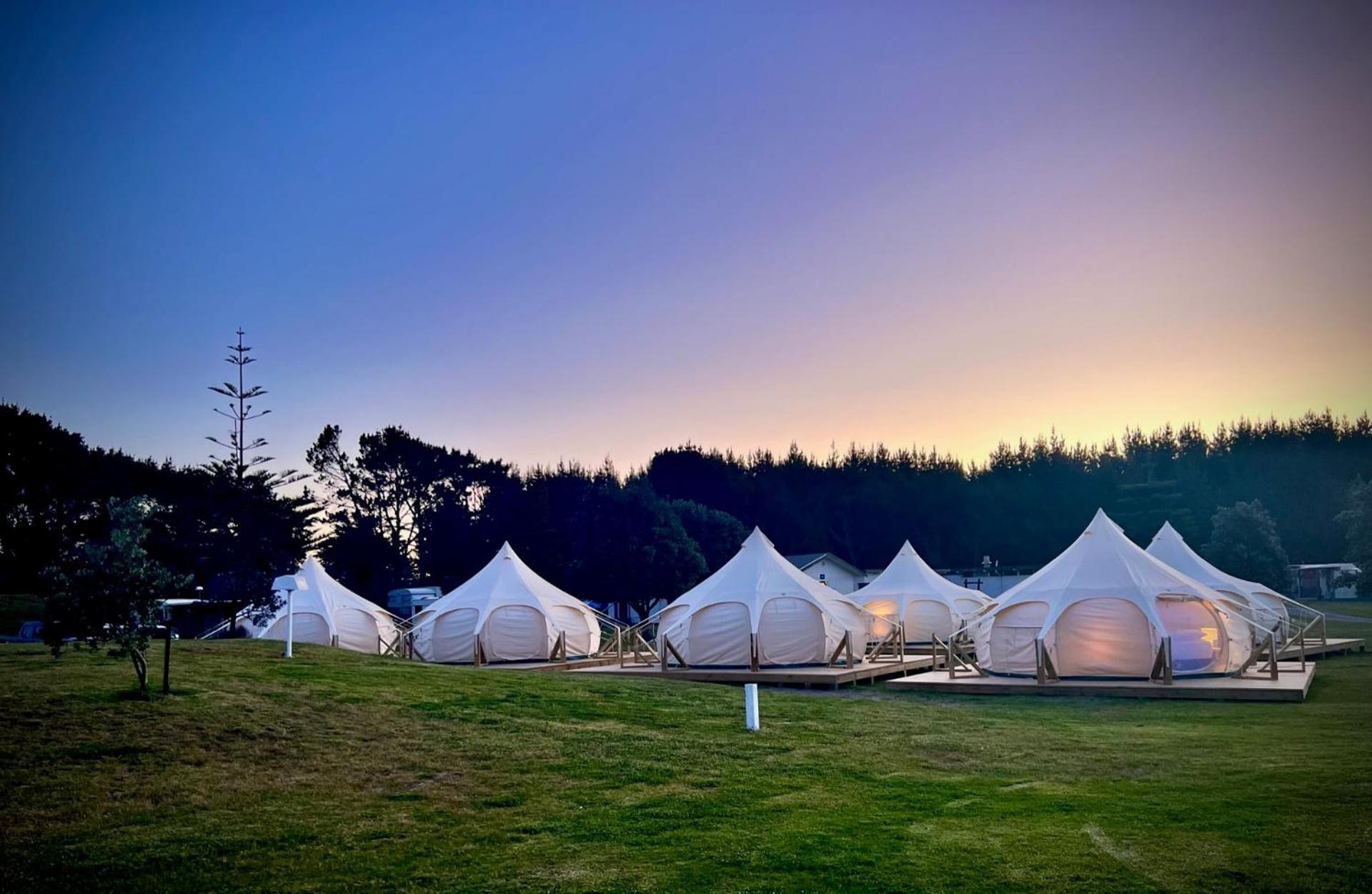 Foxton Beach TOP 10 Holiday Park Exterior foto
