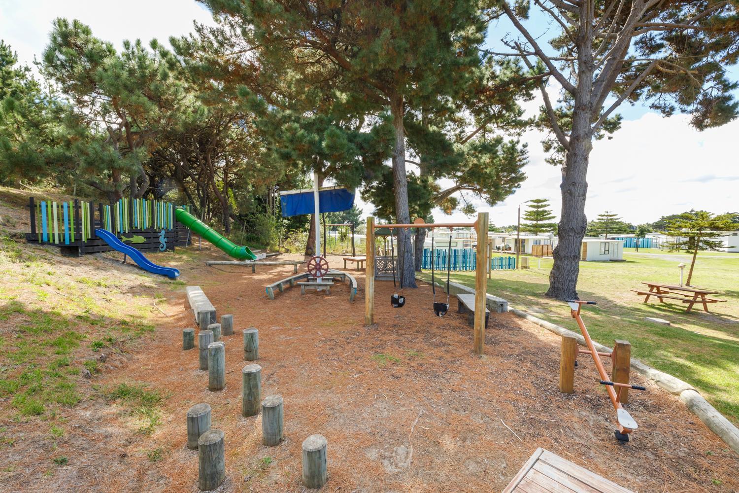 Foxton Beach TOP 10 Holiday Park Exterior foto